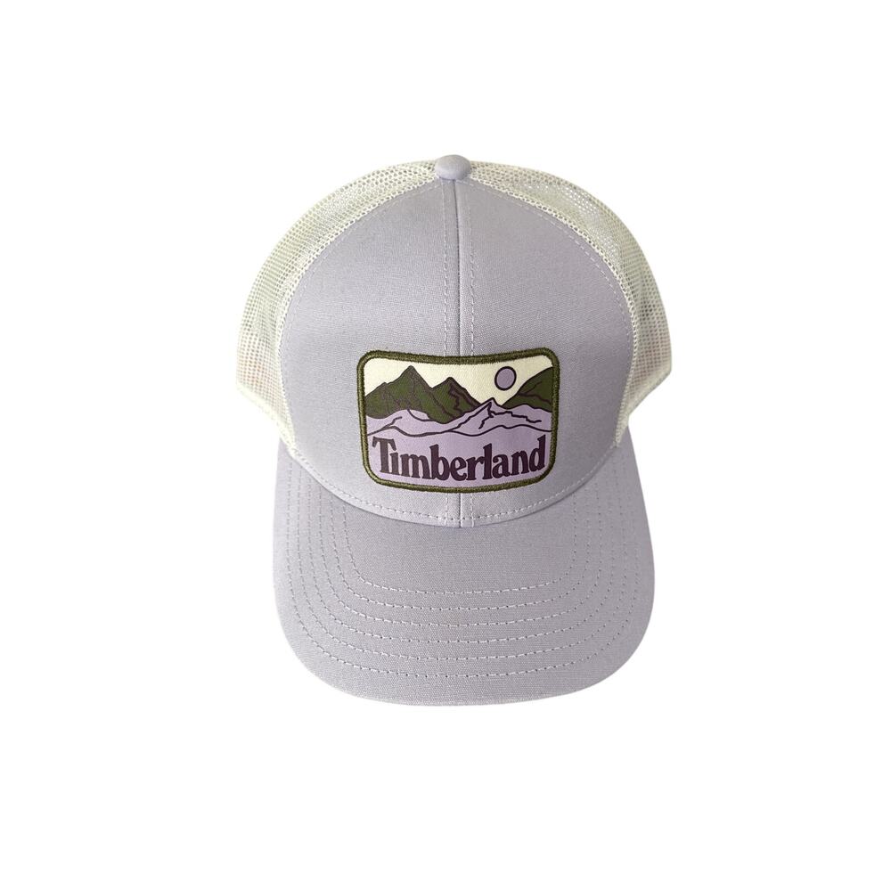 Timberland Mountain Patch Trucker Hat - Light Purple - One Size‎